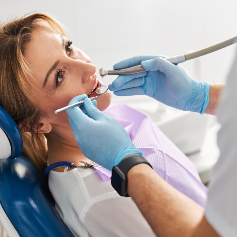 Uso de la pieza de mano en odontología